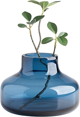 Round vase in solid glass Tori & tagus for flowers.. Get your essentials without leaving home — thanks to DIAYTAR Nigeria.