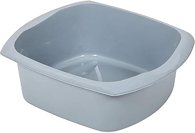 Large rectangular meddis in 100 % recycled plastic, 9.5 liter capacity, light gray, 518459.. Fast, easy, and affordable — that’s shopping the DIAYTAR Nigeria way.