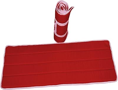 Matelas pliable i-bed home, rouge, taille 65*180*3 cm.. Join thousands of satisfied shoppers on DIAYTAR Nigeria.