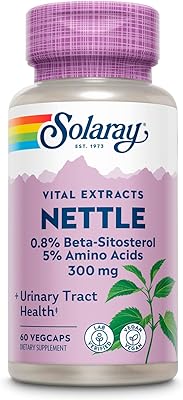 Nettle root hat Solaray - 300 mg, 60 vegetarian capsules.. DIAYTAR NIGERIA makes quality accessible to all with our affordable prices and quick delivery service.