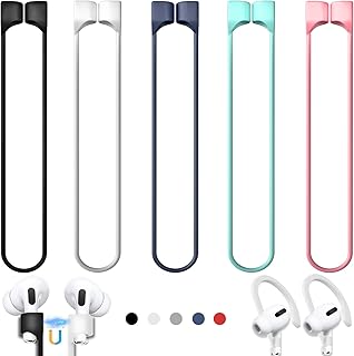 6 pieces of super-resistant anti-lifetime magnetic straps for airpods, accessories, silicone sports cord, ear hook for airpods 1, 2, pro, 3, pro 2 (5 anti-loss straps, 1 pair of ear hook).. Discover why DIAYTAR NIGERIA is the smart shopper's choice for affordable products delivered nationwide.