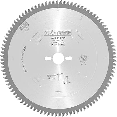CMT Orange Tools 297.096.12m -Circular saw blade 300 x 3.2 x 30 Z 96 TCG -6 degrees Silent.. DIAYTAR NIGERIA: Redefining online shopping with unbeatable prices and consistent delivery times.