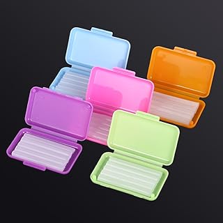 Pack of 5 wax boxes to relieve the irritation of gums, orthodontics, oral health care, mint flavor and fruit.. Experience retail therapy without the financial stress at DIAYTAR NIGERIA's budget-friendly marketplace.