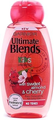 Garnier Ultimate Blends Kids Shampoo 2 in 1, Cherry and Almond, 250 ml.. Your one-click solution to affordable shopping, DIAYTAR NIGERIA delivers quality products nationwide.