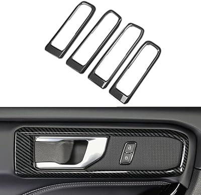 Flash2ning-centers of carbon fiber door handle for Ford Explorer 2020 2021, interior accessory, interior garnish, 1 batch of 4.. DIAYTAR NIGERIA connects Nigerians with quality products at affordable prices, delivered in 5-8 days nationwide.