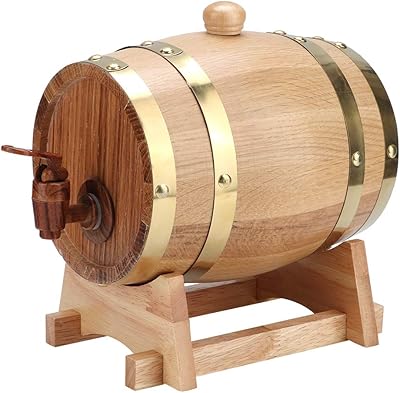 Wine of Wine in white oak of 1.5 l, whiskey distributor bucket, prepare your own drinks, beer, wine, bourbon, tequila, spicy sauce and more.. Shop confidently on DIAYTAR Nigeria — everything you need, delivered quickly.