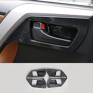 Boyuer for Toyota Rav4 2013-2018 4 Pieces of Bol Back Executive Inland Handle Interior Porte Handle (carbon fiber).. Shop confidently with DIAYTAR NIGERIA, offering affordable prices and reliable delivery within a week.