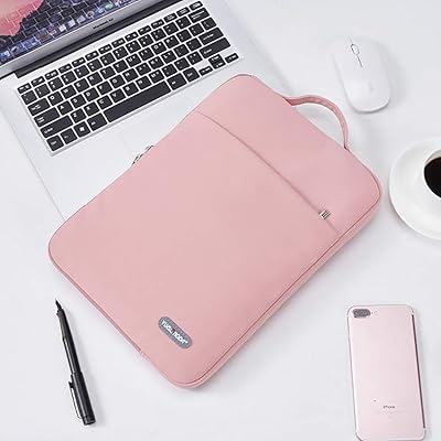 Samwistart 14-15.6 inch Samwistart computer cover with handle compatible with iPad, MacBook Pro 16 and Surface Book, Rose.. You deserve better shopping — choose DIAYTAR Nigeria today.