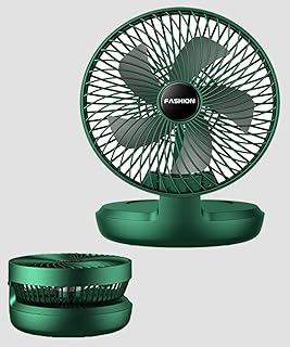 USB foldable desktop fan, mini 2 -speed portable electric office fan, silent personal cooling fan with adjustable head for house, bedroom, office (green).. Discover the perfect balance of selection and value with DIAYTAR NIGERIA's nationwide e-commerce platform.