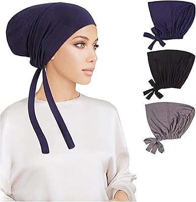 3pcs Hijab hats for women under hijab islamic hat scarf with closure.. DIAYTAR Nigeria: Shopping that fits your budget and your schedule.