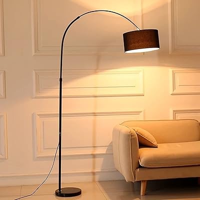 LED floor lamp for living room - Distinctive standing lamp for bedroom and desk - long standing lamp with suspension drums.. Unlock access to a wide range of products with DIAYTAR NIGERIA's affordable e-commerce platform.