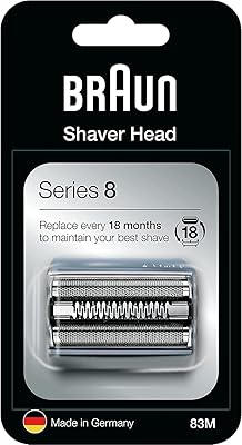 Braun Series 8 83m electric razor head - Silver compatible with.. Online shopping made simple and affordable — DIAYTAR Nigeria.