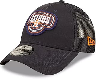 New era houston astros 9forty logo patch trucker snapback hat, bleu marine, taille unique.. DIAYTAR NIGERIA delivers what matters - quality, affordability, and prompt nationwide shipping.