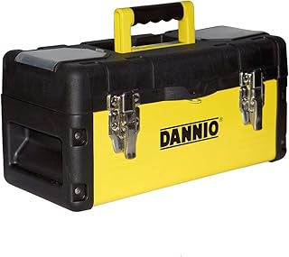 Danio 19 inch professional tool box, plastic and steel toolbox with handle, portable tool bag with lockable lid, tool storage organizer.. DIAYTAR NIGERIA: Where quality meets accessibility with affordable prices and prompt shipping.
