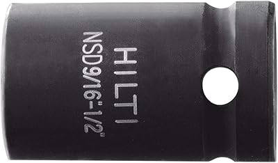 Hilti Shallow SNSD dynamometric socket - 7/16 inches - 291974.. Your one-click solution to affordable shopping, DIAYTAR NIGERIA delivers quality products nationwide.