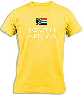 Cotton t-shirt for children Ay Cabrontm South Africa with South African flag.. DIAYTAR NIGERIA puts thousands of products at your fingertips with affordable prices and delivery within a week.