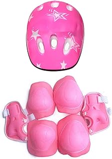 7 pieces - Children's protection set - Roads and kneepers - comfortable - for scooter, skateboarding, bicycle.. DIAYTAR NIGERIA: Your partner in affordable shopping with nationwide delivery in just 5-8 days.