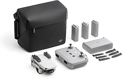 Dji Mini 2 Fly More Combo - Ultral and foldable quadricopter drone, 3 -axis cardan with 4K camera, 12MP photo, 31 -minute flight time, HD Ocusync 2.0 video transmission, QuickShots with DJI Fly application.. DIAYTAR NIGERIA: Bringing the marketplace to every Nigerian with affordable prices and quick delivery.