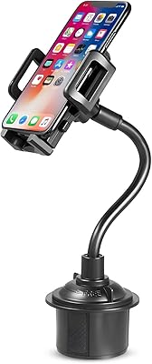 Cartrol car clergy holder with 360-degree telescopic swan neck, stretch cup base, hand-free telephone support for car.. DIAYTAR NIGERIA: Where affordability and variety meet with convenient delivery within 8 days.