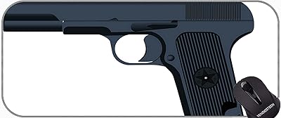 Large large game mouse mat in fun with pistol design with edges.. DIAYTAR NIGERIA: Where shopping dreams come true with budget-friendly prices and nationwide shipping.