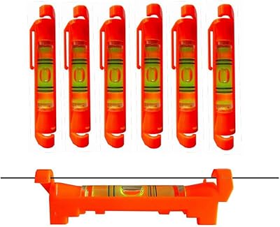Line with suspended bubbles of 7 pieces for construction, engineering, surveying, metal work and other equipment (red - package of 7).. DIAYTAR Nigeria brings you closer to everything you need — fast delivery, low costs, and variety.