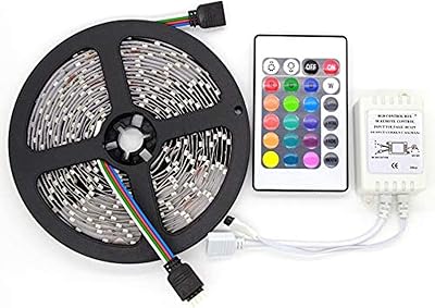 Non -waterproof flexible RVB LED light strip with remote control 3528.. Nigeria's favorite online shopping platform, DIAYTAR offers unbeatable prices and delivery within a week.