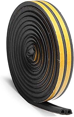 T Jackson foam seal, soundproofed and anti-dust band, D-shaped sticker, for window, soundproofed, anti-collision door.. Shop with purpose at DIAYTAR NIGERIA and receive products at unbeatable prices within the week.