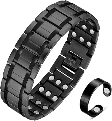 Sigmag Men's magnetic bracelets, adjustable bracelet in ultra -resistant titanium stainless steel, jewelry gift.. Experience the ultimate in shopping convenience with DIAYTAR NIGERIA's vast catalog and 5-8 day delivery.