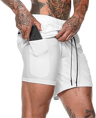 Honbolo Sports Sports For Men Size L United Color Double layer breathable running shorts with fast drying zipped pockets.. Your budget-friendly online marketplace, DIAYTAR NIGERIA delivers a world of products in just 5-8 days.