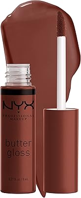 Nyx Professional Makeup Buttergloss Brown Sugar, non -stick lip shine - Brownie Drip (dark brown).. Your go-to destination for affordable online shopping, DIAYTAR NIGERIA delivers in under 8 days.