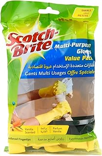 Scotch-Brite utility gloves, protect your hands from contact with soft detergents and household cleaning products, size s. A pair per package.. DIAYTAR NIGERIA combines extensive product options with budget-friendly prices, delivered in 5-8 days.