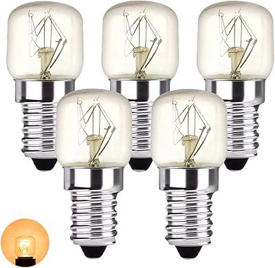 BONLEX E14 T22 25W Mini BLOWED BULL BULS WITH EDISON, BULD TUGSTENE BULD WODER 2400-2600K for salt lighting and microwave oven (5 pieces).. Fast delivery, fair prices, and full variety — only on DIAYTAR Nigeria.