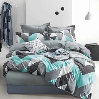Golden Home Golden Home Bedroom, 6 -room, King Size, Duvet Cover for high quality cotton (King size, gray and blue).. Shop electronics, clothes, and everything in between on DIAYTAR Nigeria.