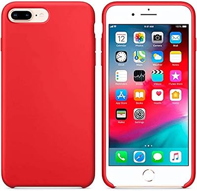 Silicone shell for Apple iPhone 8/7 - Russian red.. Shop confidently with Nigeria's most trusted e-commerce platform, offering swift and affordable delivery.