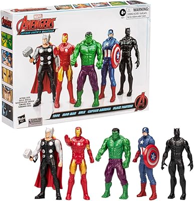 Marvel Avengers Beyond Earth's Mightiest Multipack, Set of 6 -inch action figurines and accessories, Marvel toys for children from 4 years old.. DIAYTAR NIGERIA combines extensive product options with budget-friendly prices, delivered in 5-8 days.