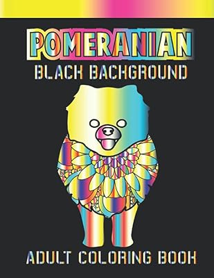 Coloring book for adults on a black background of Pomerania: many fun and relaxing drawings against the stress of beautiful Pomeranians to draw for an activity inspired by adults.. Experience the future of online shopping with DIAYTAR NIGERIA's extensive product range and competitive pricing.