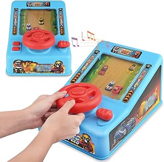Interactive racing game with wooden steering wheel, driving simulation game, multicolored, 1 room (red).. Shop for less and receive more with DIAYTAR NIGERIA's expansive e-commerce platform and nationwide delivery.