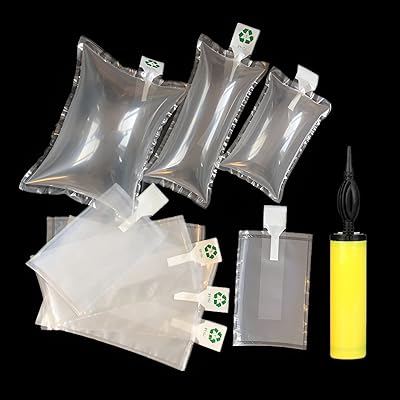 BZQZA 9.8 "x 11.8" inflatable bags in transparent plastic inflatable bags with vacuum storage bags for shipping and packaging with free hand pump (pack of 100).. Shop smarter, not harder with DIAYTAR NIGERIA - thousands of products at your fingertips with affordable delivery.