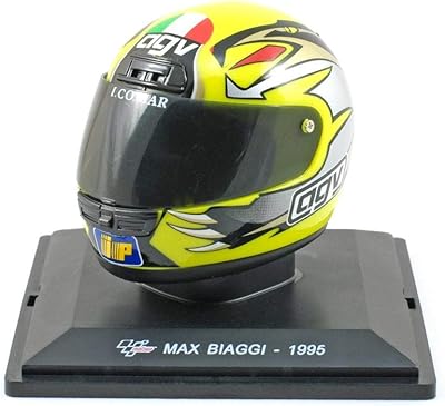 Mini Casque Deagostini MotoGP 1: 5 Max Biaggi 1995 (WC250).. Experience the convenience of boundless shopping with DIAYTAR NIGERIA's affordable platform and quick shipping.