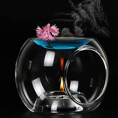 Sweet seven transparent glass candle holder, round votive candle holder, aromatherapy diffuser for spa, yoga, bedroom, house.. Browse, shop, and receive — DIAYTAR Nigeria keeps it simple.