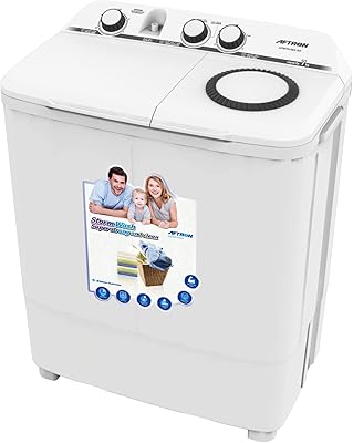 AFTRON washing machine with high loading, plastic, 7 kg capacity, white colors - AFW76100 model.. Discover why thousands choose DIAYTAR NIGERIA for affordable products delivered in less than a week.