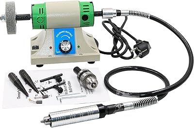 Polishing kit of precious stones 10,000 rpm, multifunction polishing machine for jewelry, rock pad, crusher, 350 W table bench (Color: 220 V) (220 V).. Experience the ultimate in shopping convenience with DIAYTAR NIGERIA's vast catalog and 5-8 day delivery.