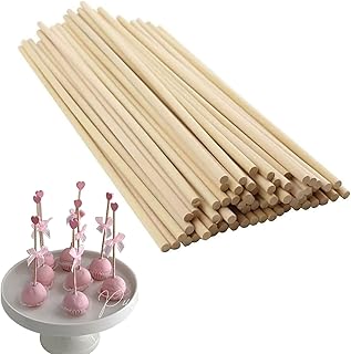 Bamboo wooden sticks not finished 1/4 "x 12" for wedding cake decorations, DIY crafts 40 pieces.. Your e-commerce hub for everything — DIAYTAR Nigeria has you covered.