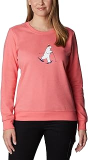 Heart Mountain II Columbia graphic neck sweatshirt for women with collar with collar.. DIAYTAR NIGERIA: Your affordable shopping destination with thousands of products delivered in days.