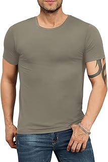 Basic t-shirt with short sleeves and round neck for men upf 50+ united protection.. Experience shopping without limits at DIAYTAR NIGERIA, where affordability meets convenience in just days.