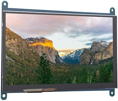 【Spring Sale gift】 LCD screen 1024 x 600 7 inch, 6.5 x 4.9 inches display screen, durable for Raspberry.. Shop with intention at DIAYTAR NIGERIA, offering thousands of products delivered nationwide in days.