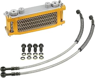 Universal Kit of Aluminum Oil Radiator Radiator Radiator System Motorcycle Oil Radiator For Motocross Accessories of Apes De Vélo.. Discover endless possibilities with DIAYTAR NIGERIA's comprehensive selection and reliable shipping.