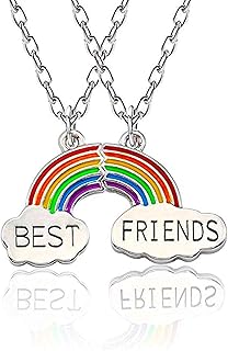 Two -room collar for girls Best Friends Forever and Ever - Birthday Gift Pendant.. DIAYTAR NIGERIA brings affordable shopping to every Nigerian home with delivery in just 5-8 days.