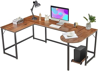 High quality forordern corner computer desk with storage table for small space, desk of 78.7 x 47.2 inches for work, games and studies (ancient brown).. Discover why thousands choose DIAYTAR NIGERIA for affordable products delivered in less than a week.
