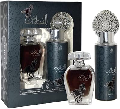 My Perfume Al Fares perfume gift box, two pieces for unisex, 100 ml of perfume and 200 ml of spray perfume.. Every order, every item — DIAYTAR Nigeria delivers fast and reliably.